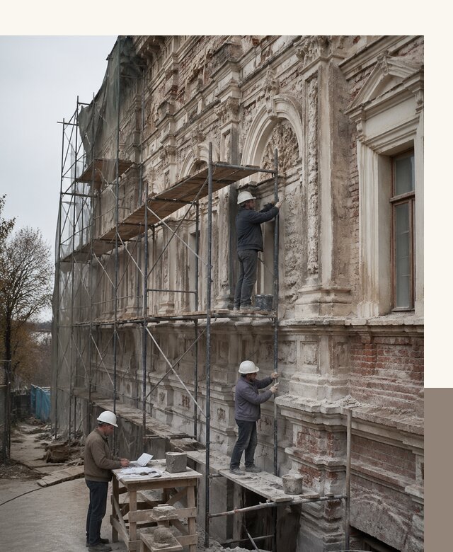 Реставрация объектов культурного наследия под ключ в Междуреченске